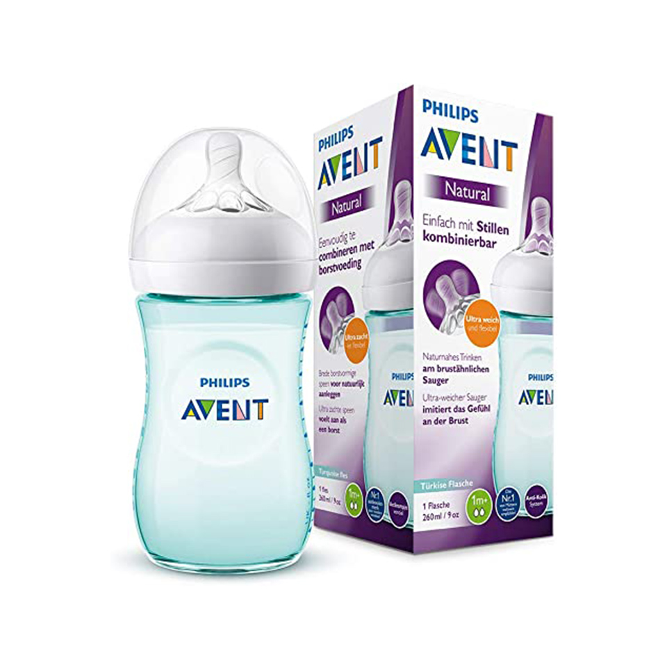 Philips Avent Biberon Natural 260ml + Biberon Natural 260ml 1m+